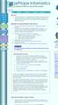 Mobile Screenshot of epitope-informatics.com